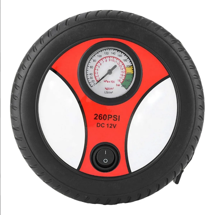 Compressore d'aria portatile per pneumatici auto
